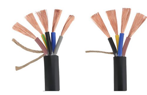 電纜額定電壓與電纜芯數之間的關系